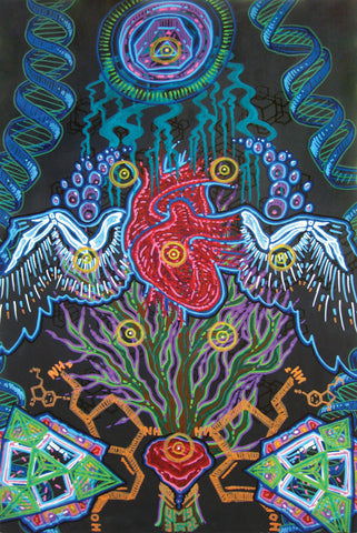 Branching Systems, art - Michael Garfield Visionary Art (michaelgarfieldart.com)