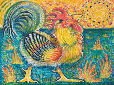 The Oddest Chicken (Year of the Fire Rooster)